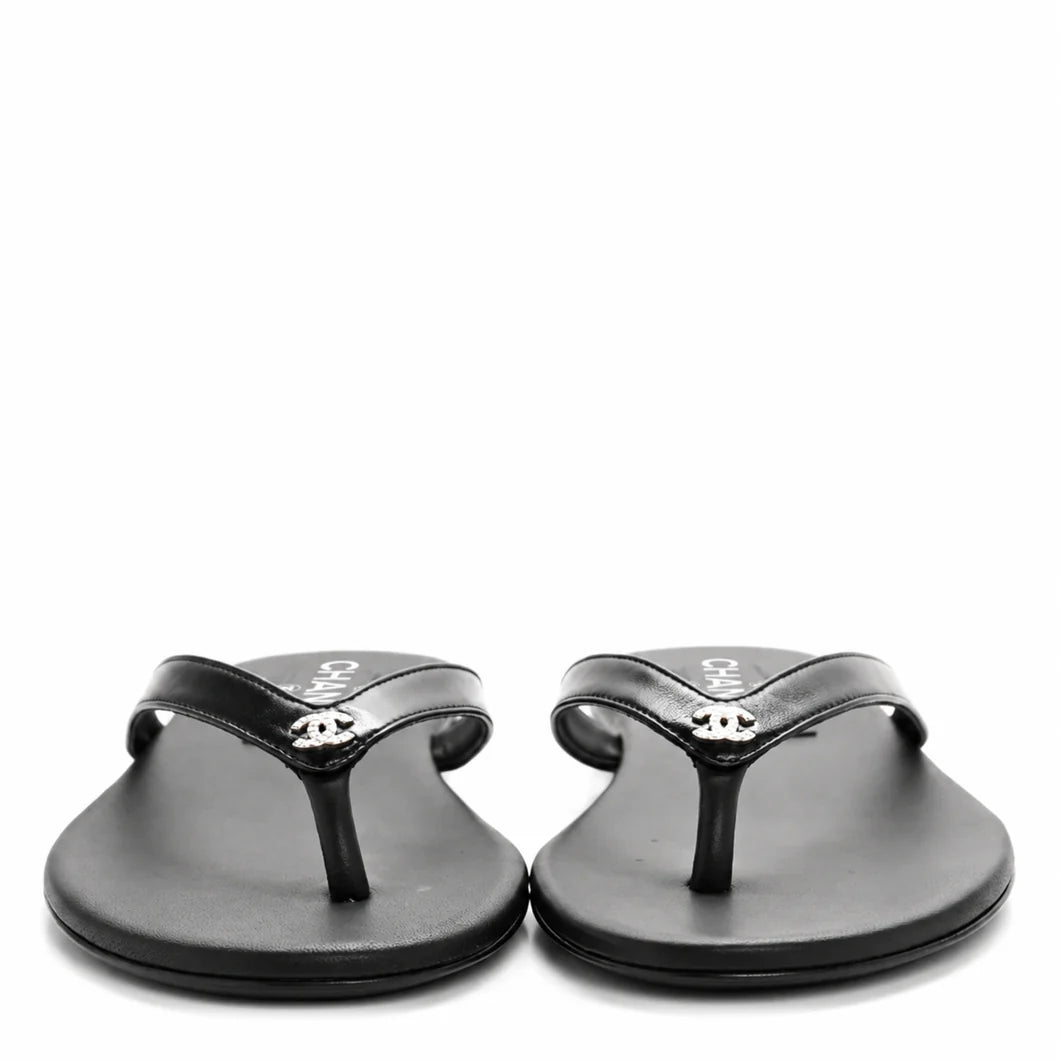 CC Crystal Thong Sandals
