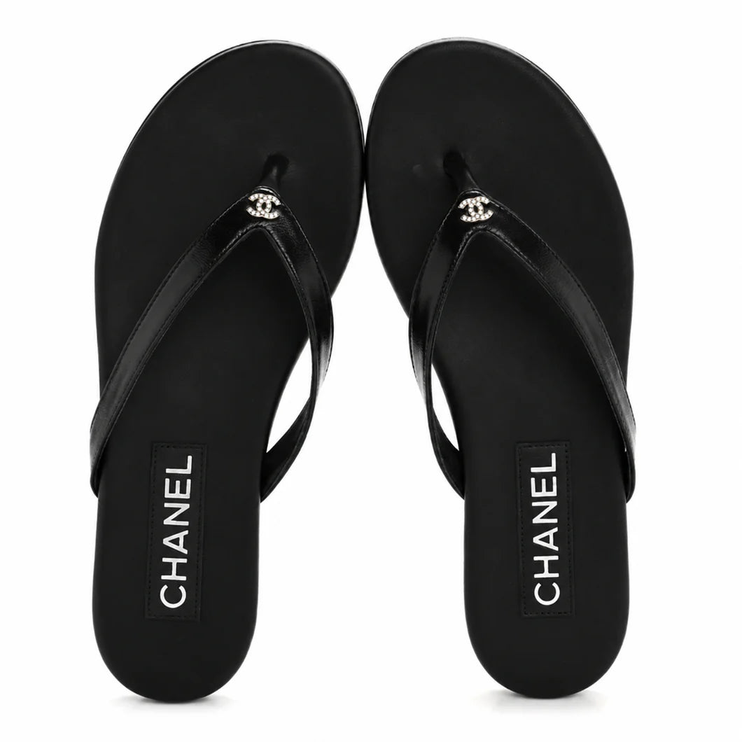 CC Crystal Thong Sandals