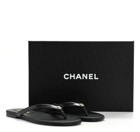 CC Crystal Thong Sandals